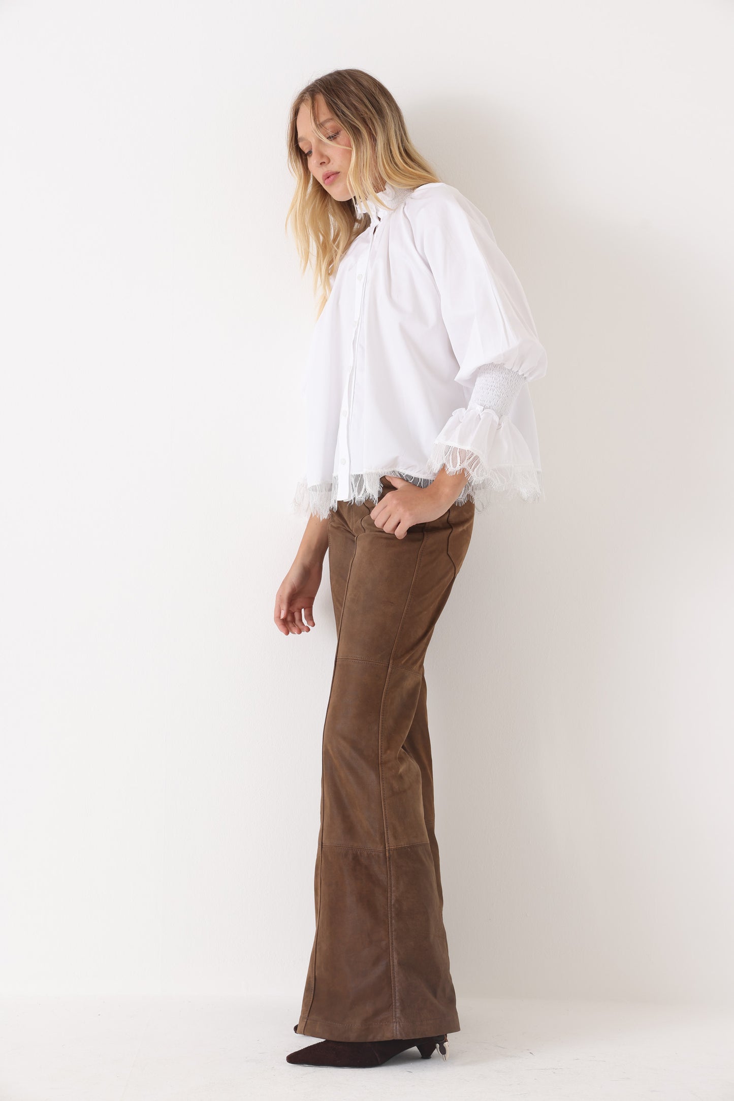Blusa Obi Blanca