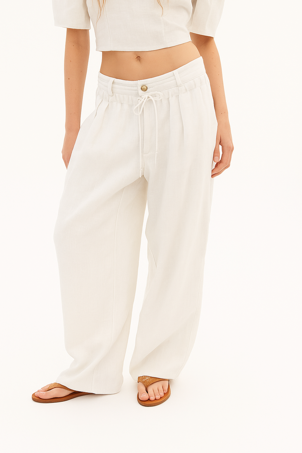 Pantalon Hornbeam Blanco