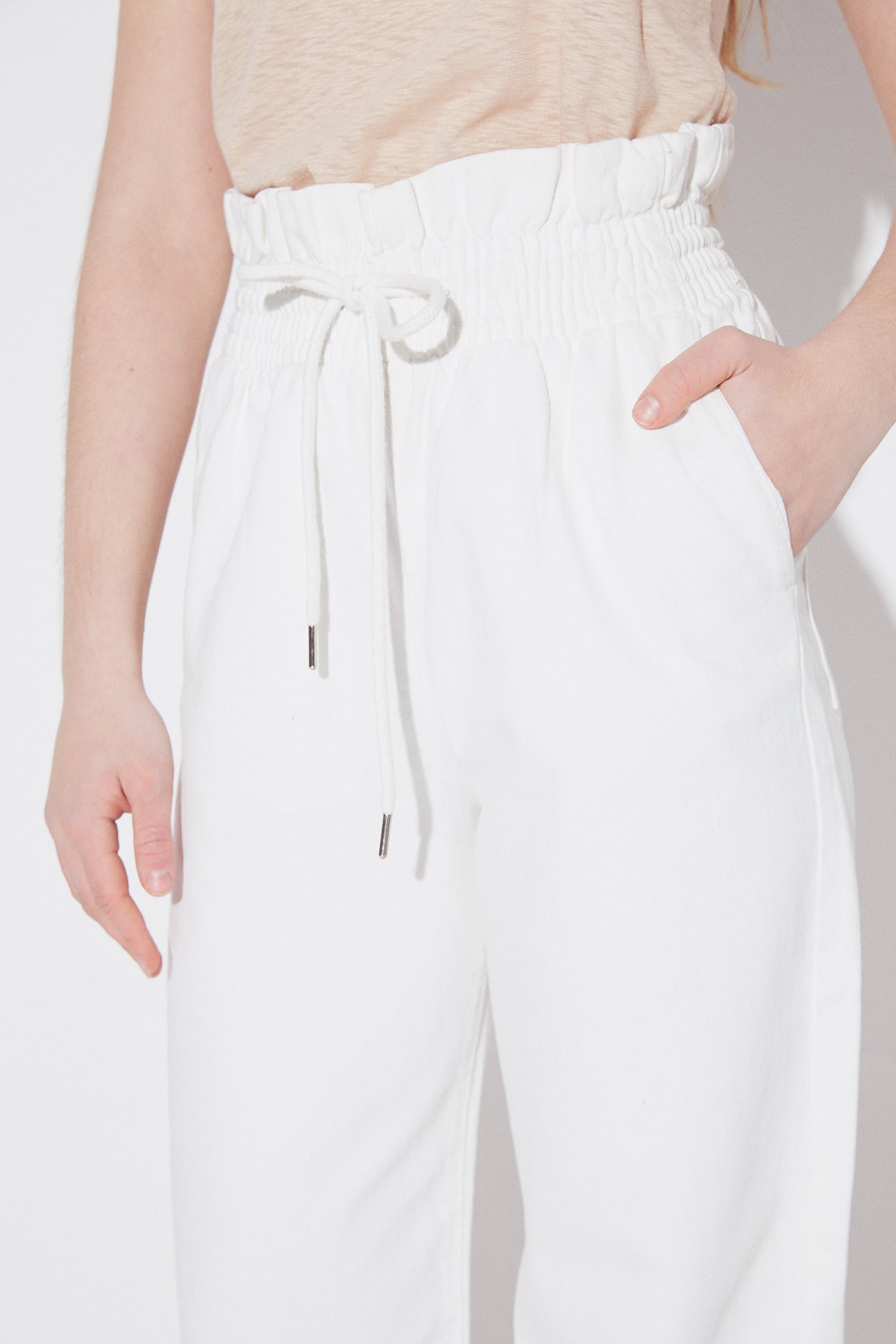 Pantalon Preston Blanco
