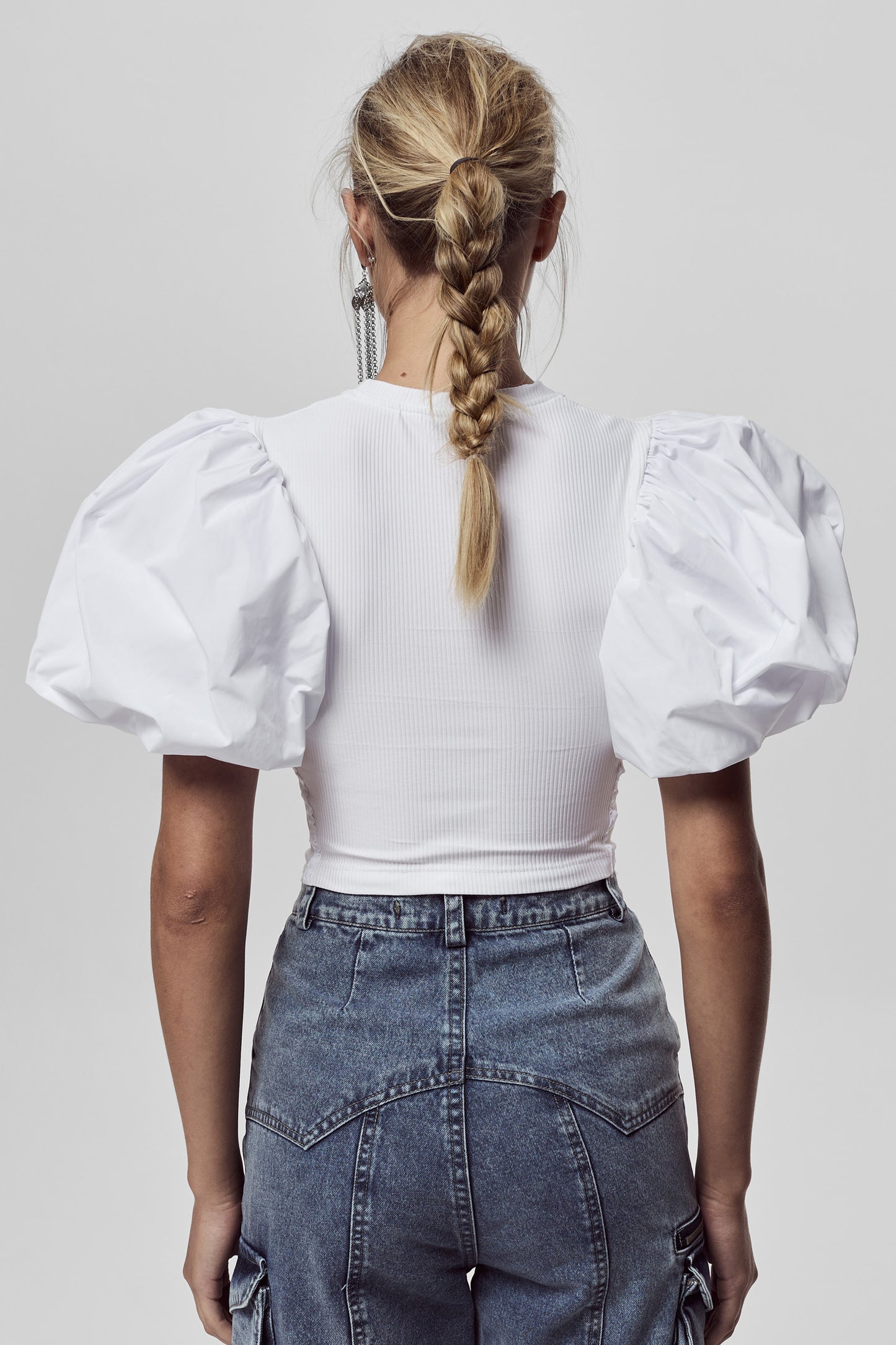 Top Porzia Blanco