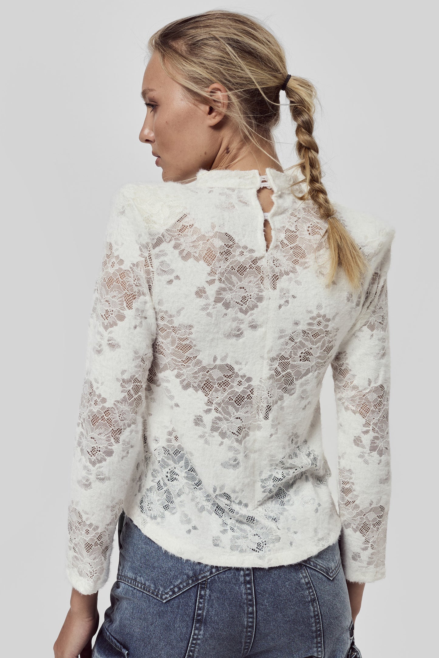 Blusa Novella Blanco