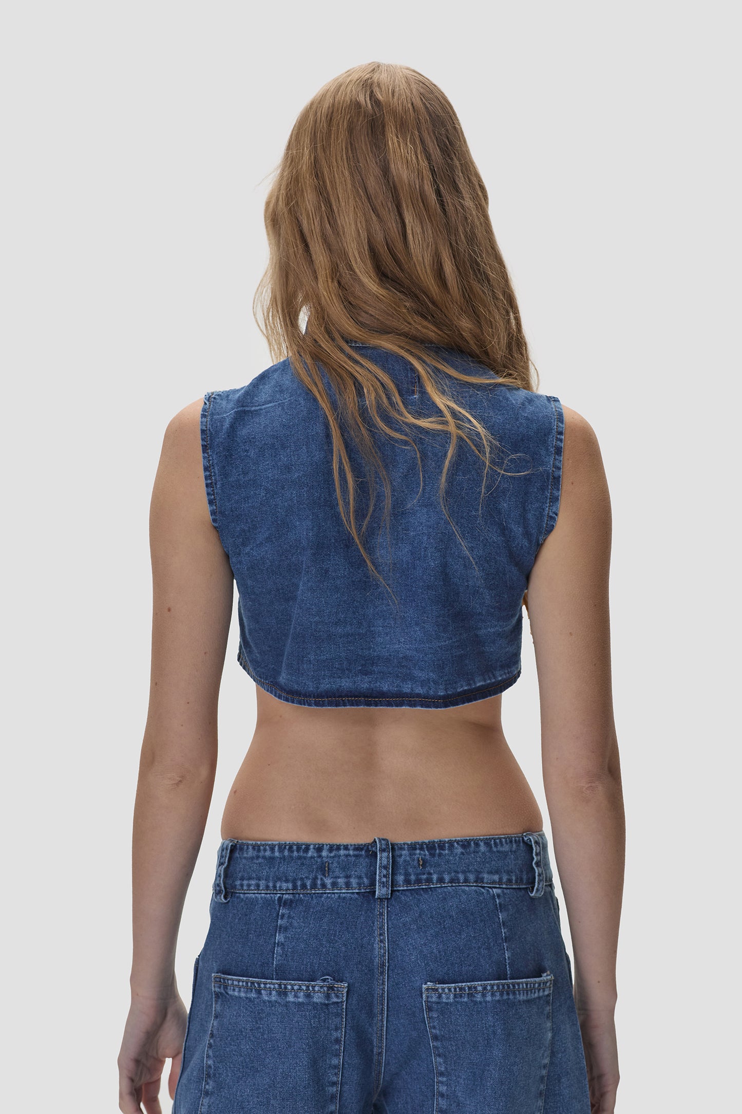 Top Lucila Azul