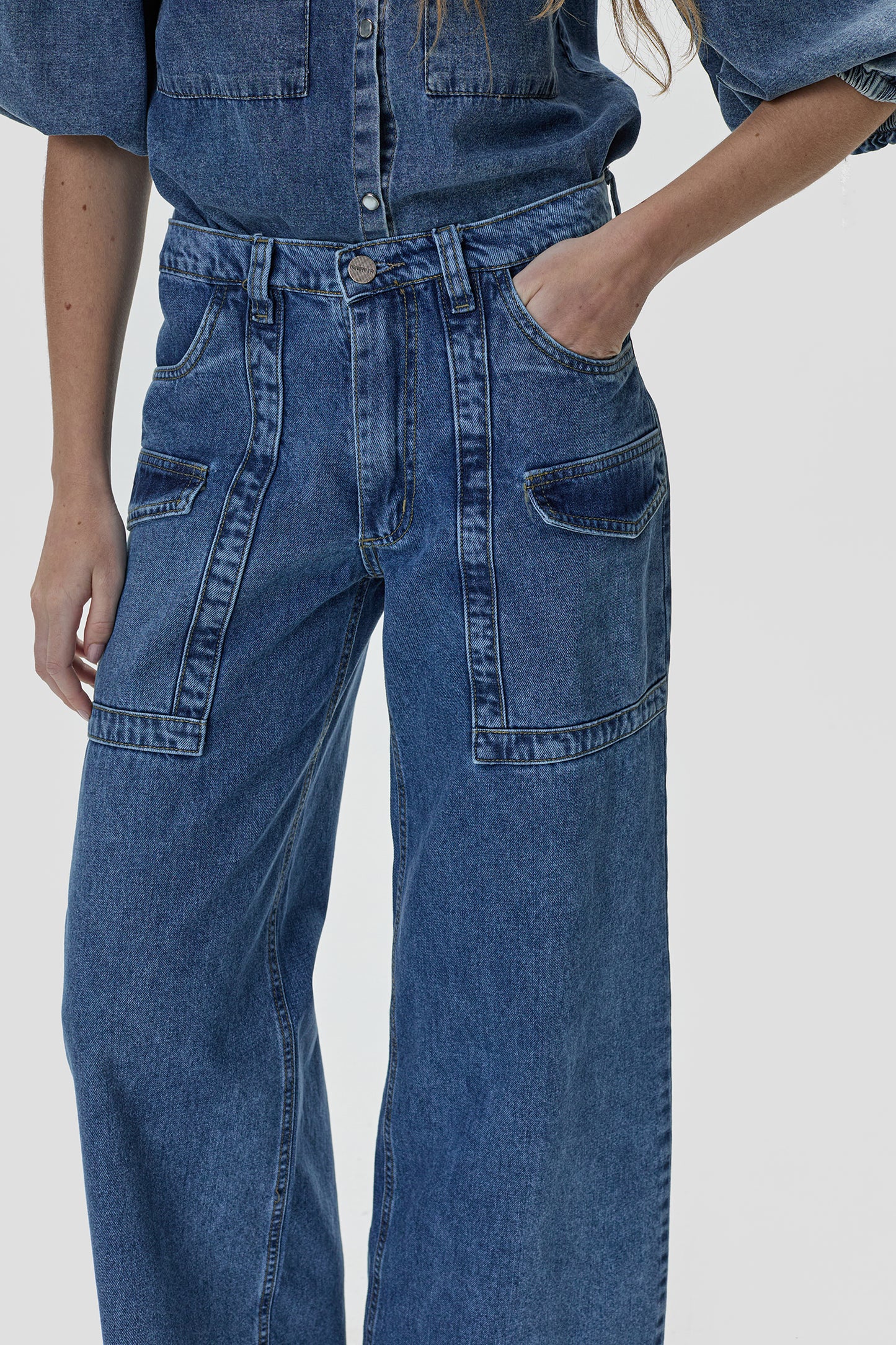 Pantalon Fletcher Azul