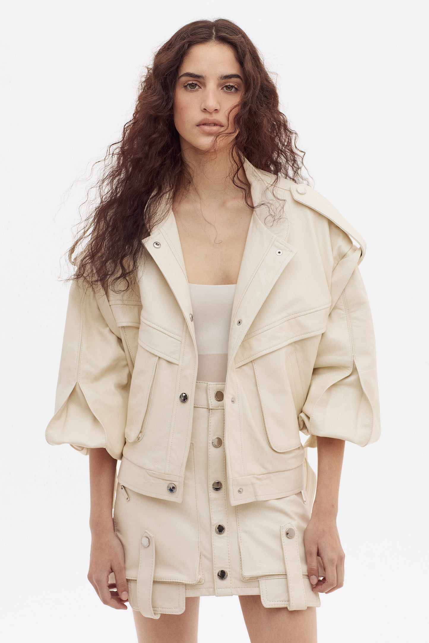 Campera Odon Manteca