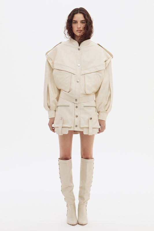 Campera Odon Manteca