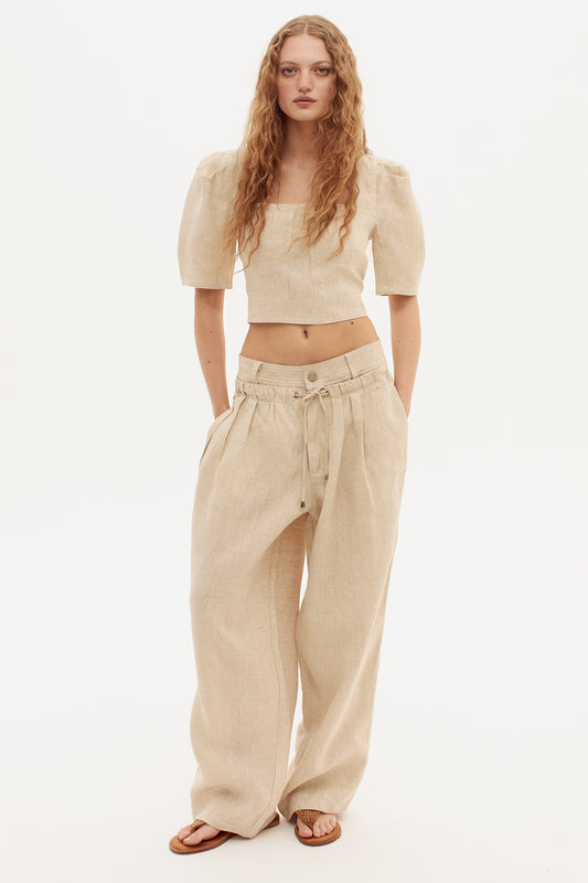 Pantalon Hornbeam Marfil