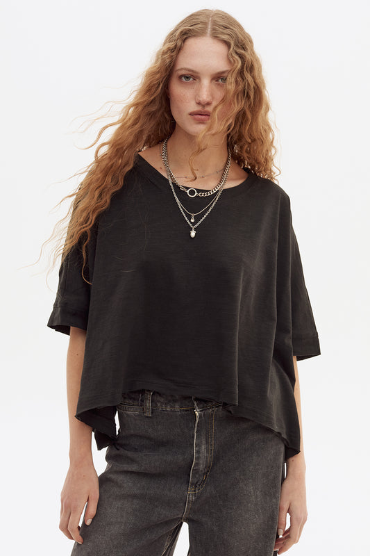 Remera Honeysu Negro