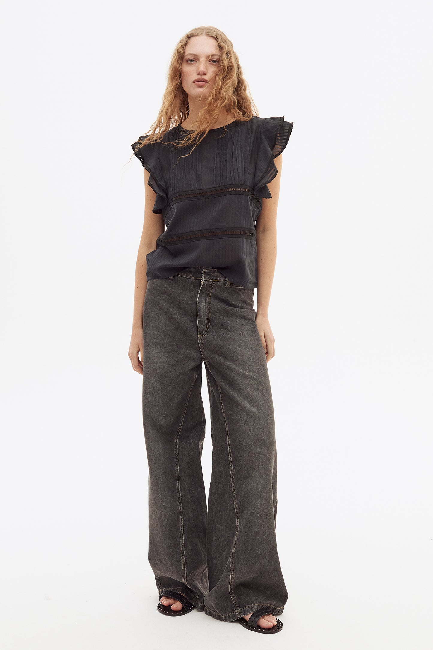 Top Tulipan Negro