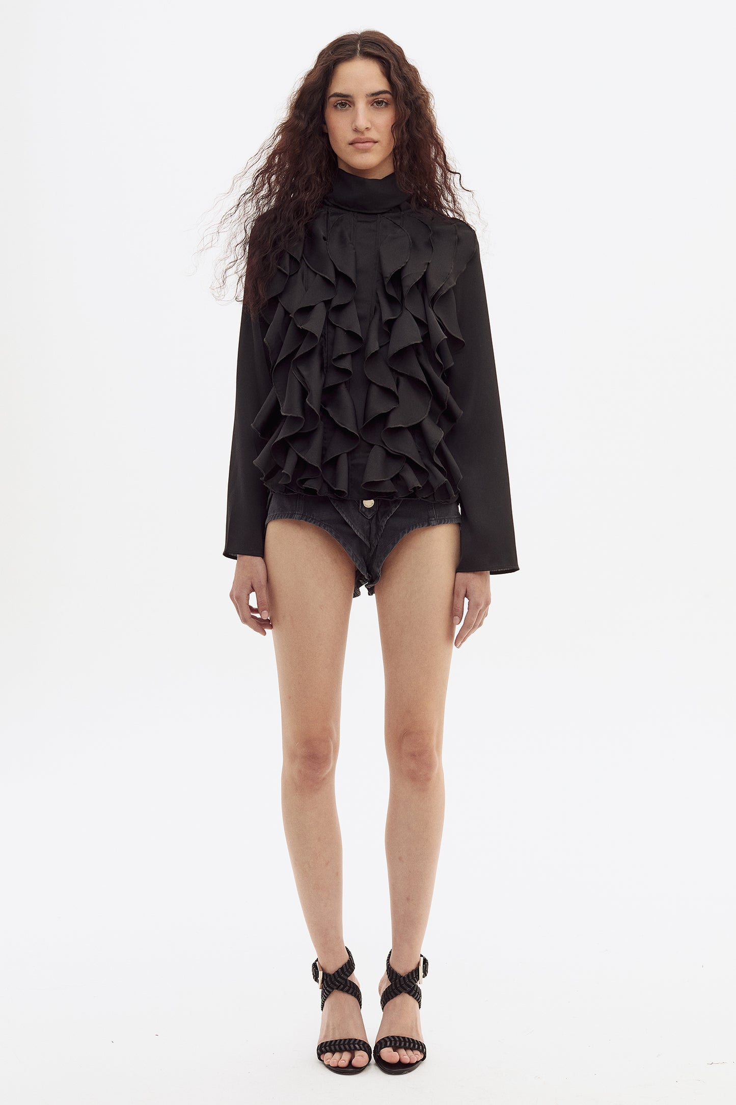Blusa Cruz Negro