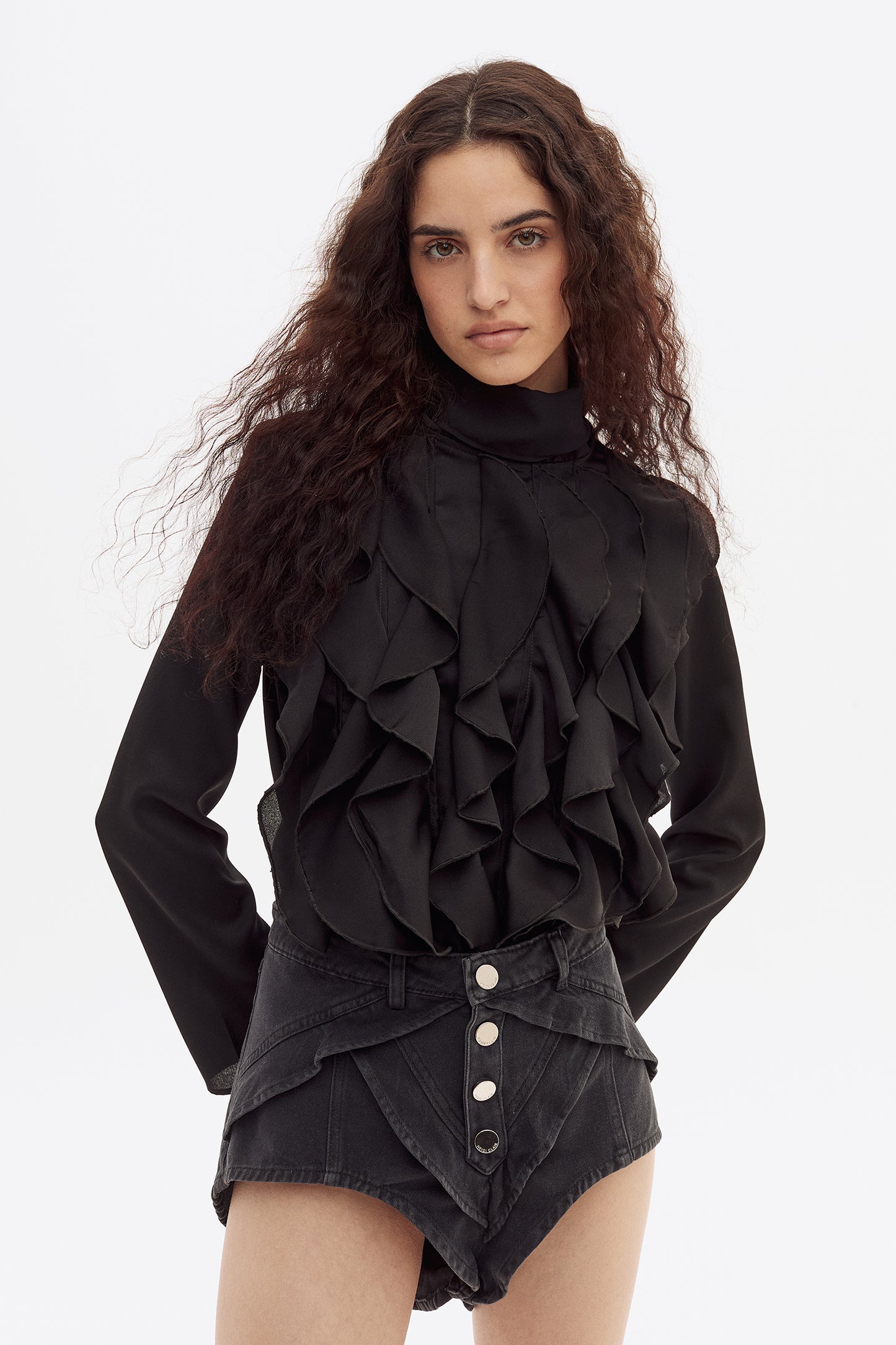 Blusa Cruz Negro