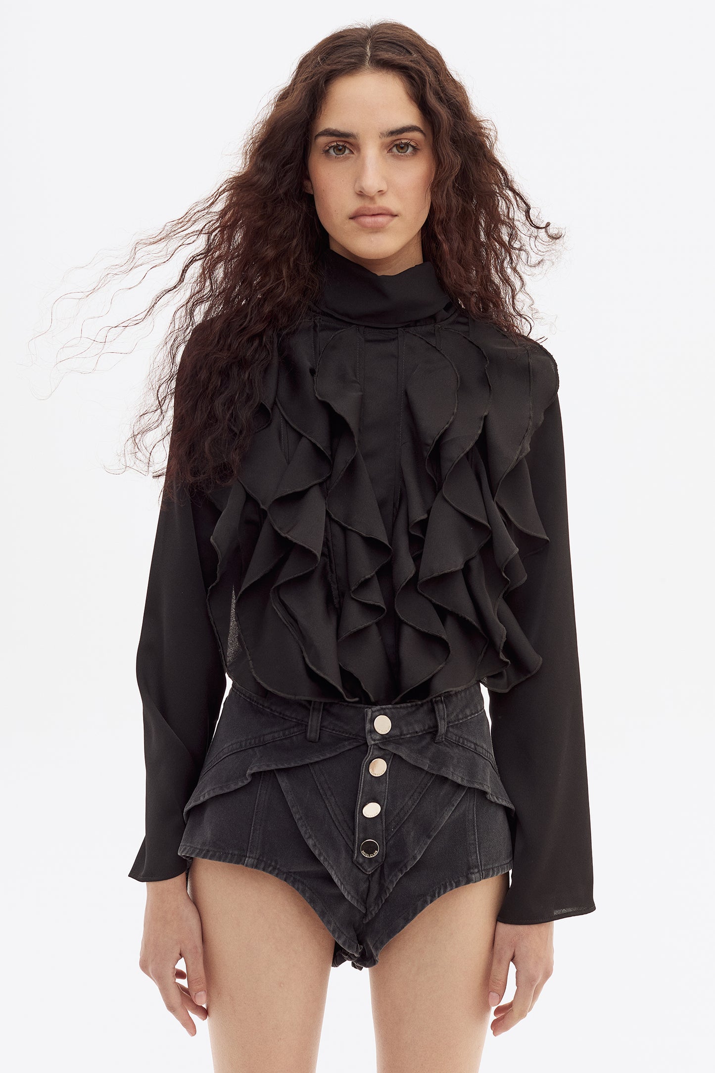 Blusa Cruz Negro