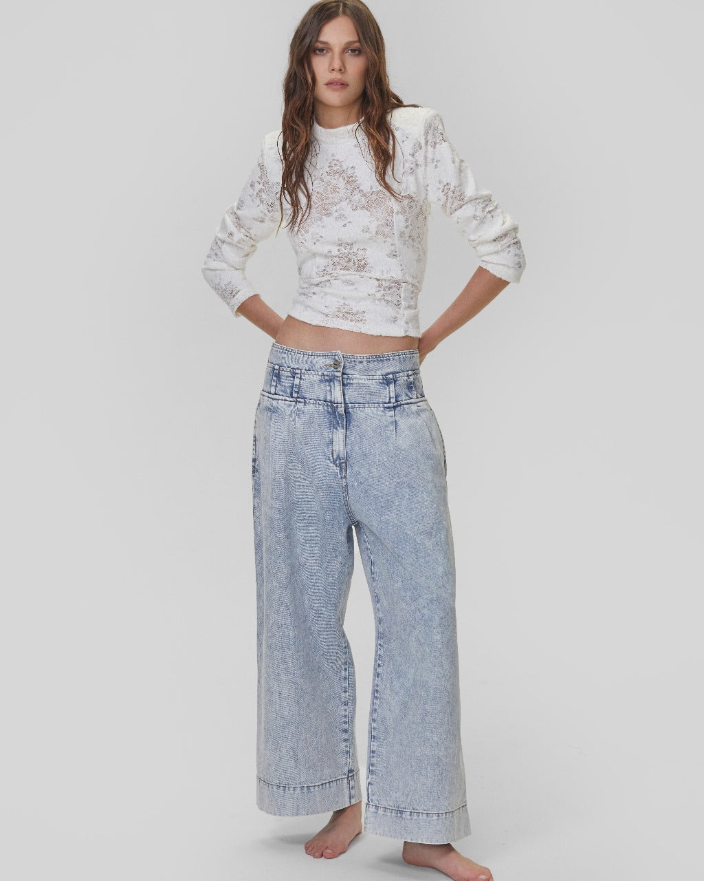 Pantalon Yacne Celeste