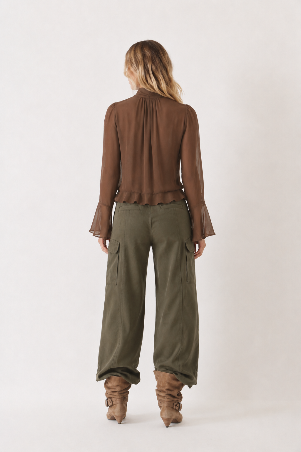 Blusa Bretaña Chocolate