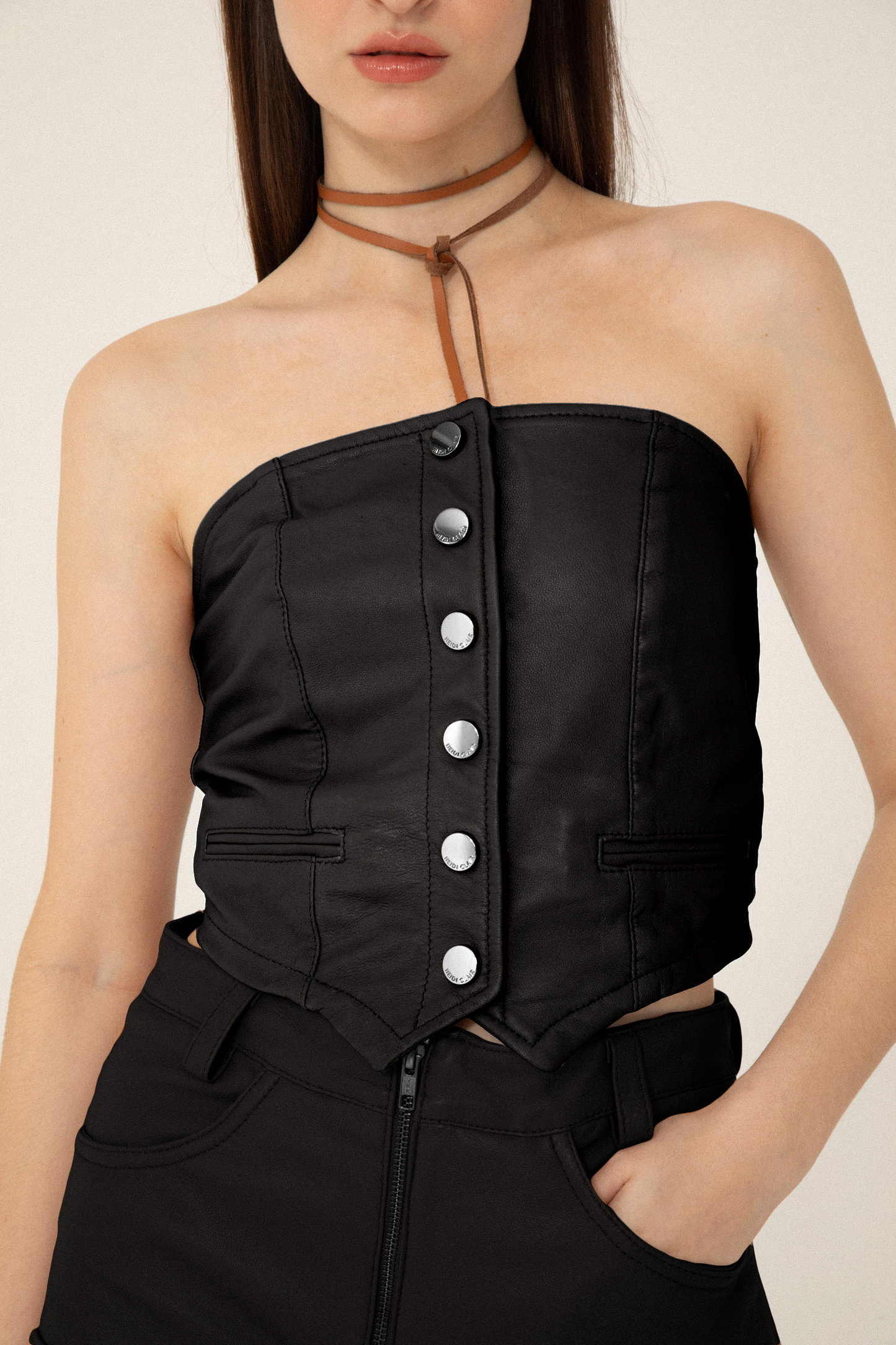 Top Diamela Negro