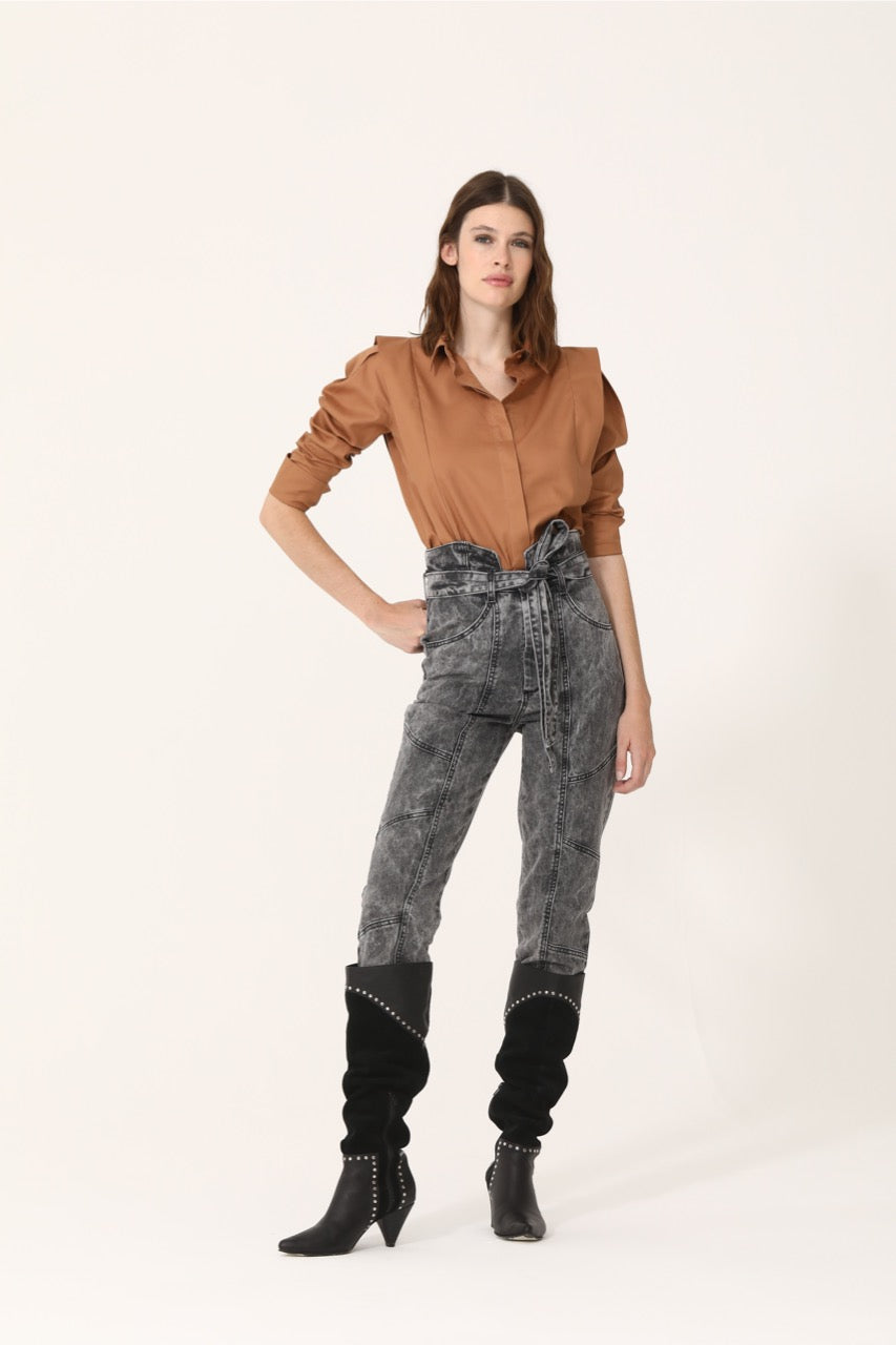 Camisa Kigali camel
