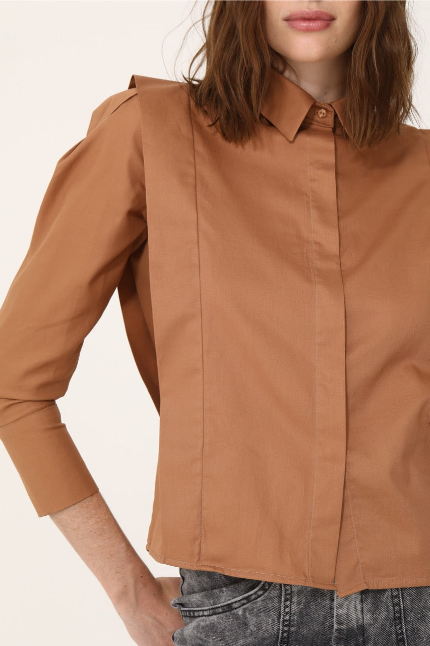 Camisa Kigali camel
