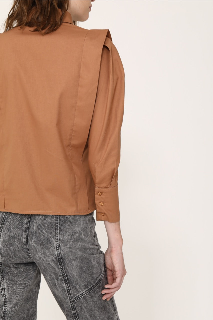Camisa Kigali camel