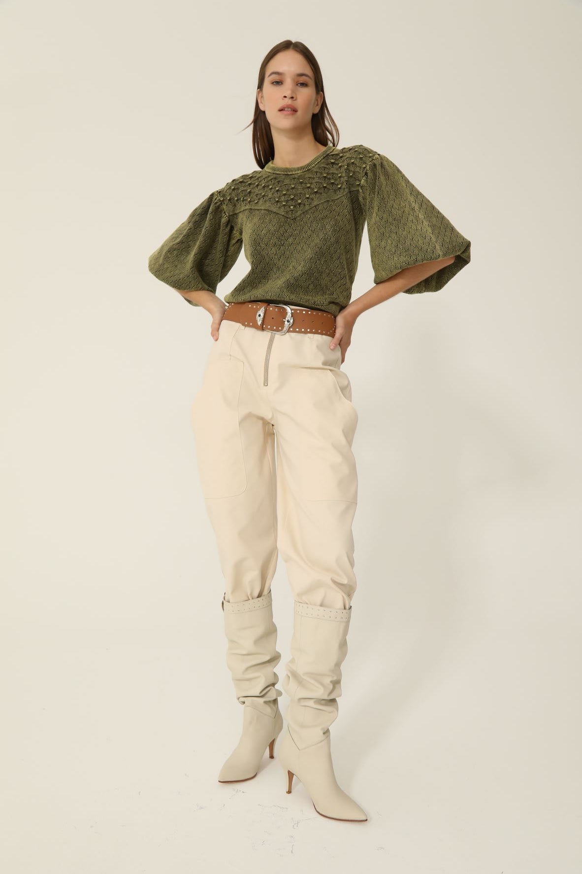 Sweater Ludiska Army