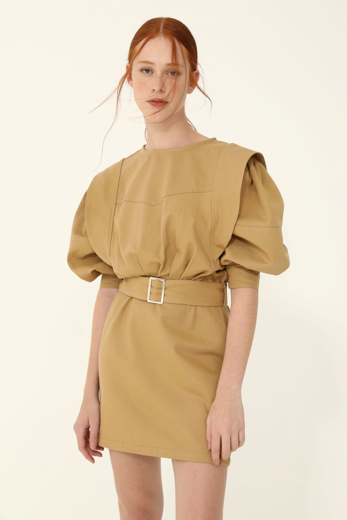 Vestido Cameli Camel