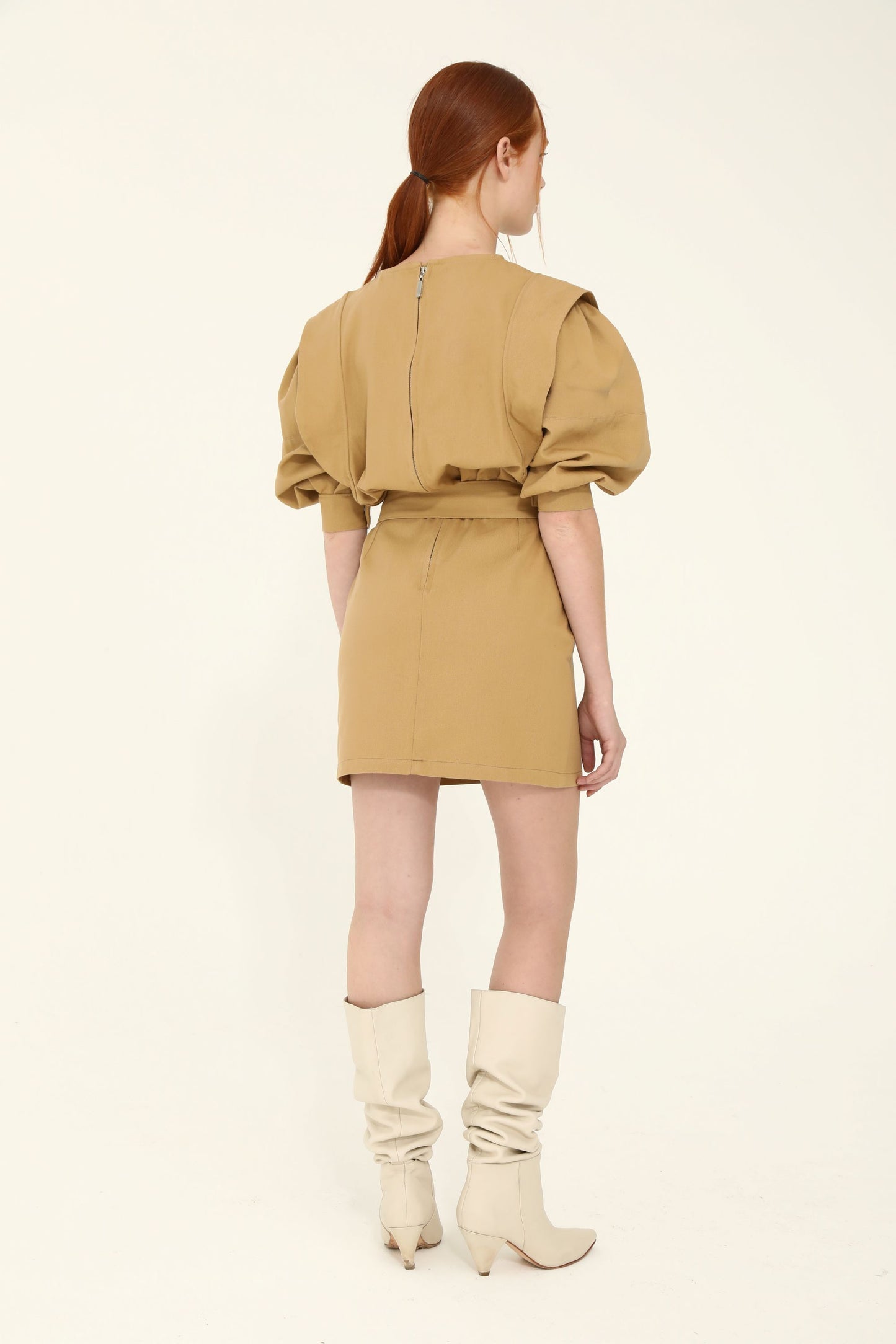 Vestido Cameli Camel