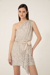 Vestido Aminah Plata