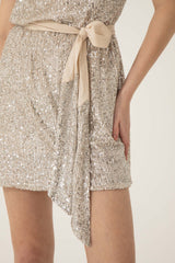Vestido Aminah Plata