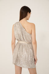 Vestido Aminah Plata