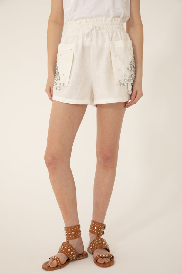Short Arene Blanco