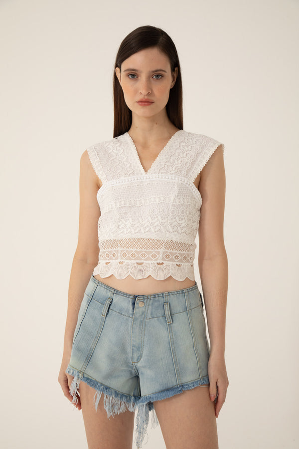 Top Artemisa Blanco