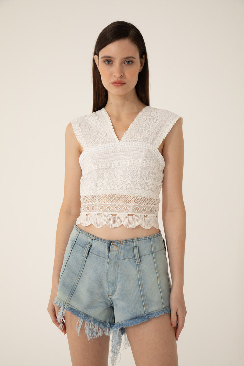 Top Artemisa Blanco