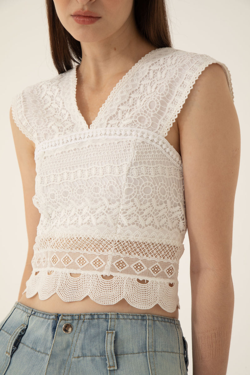 Top Artemisa Blanco