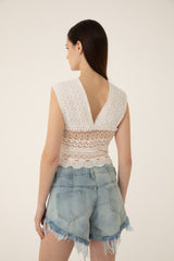 Top Artemisa Blanco