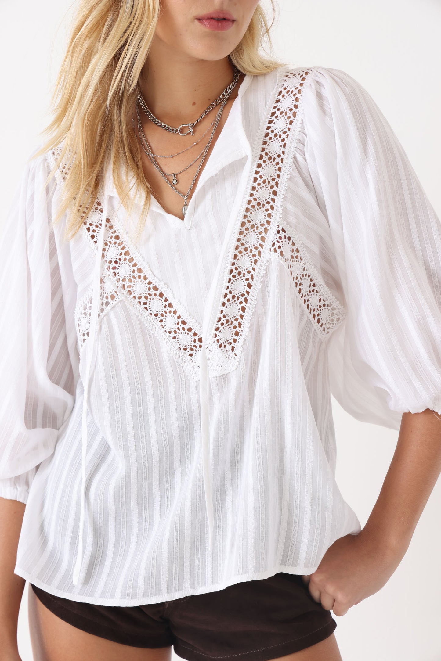 Blusa Amber Blanca