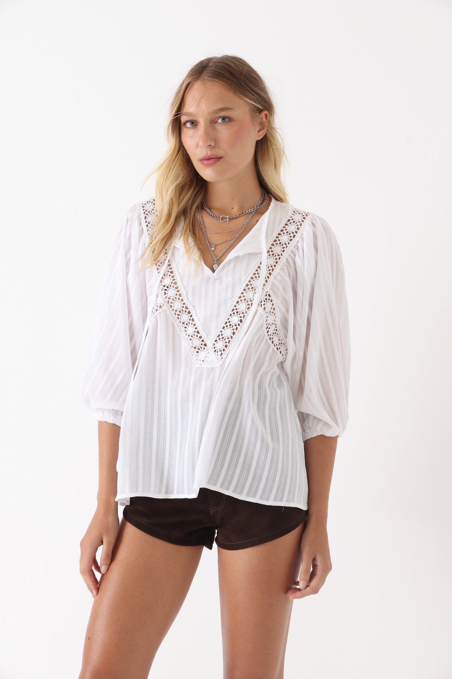 Blusa Amber Blanca