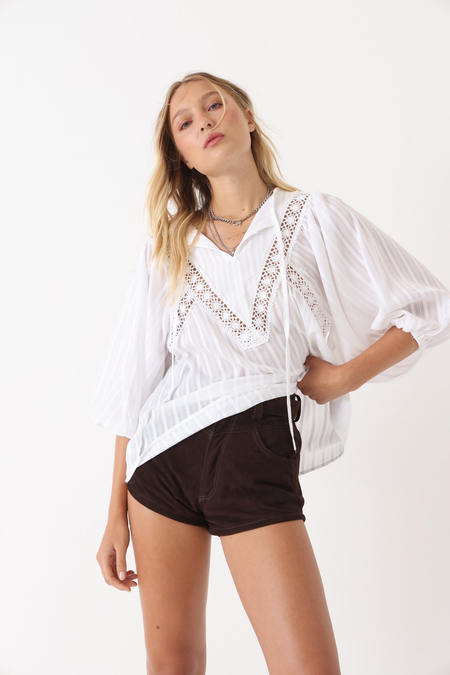 Blusa Amber Blanca