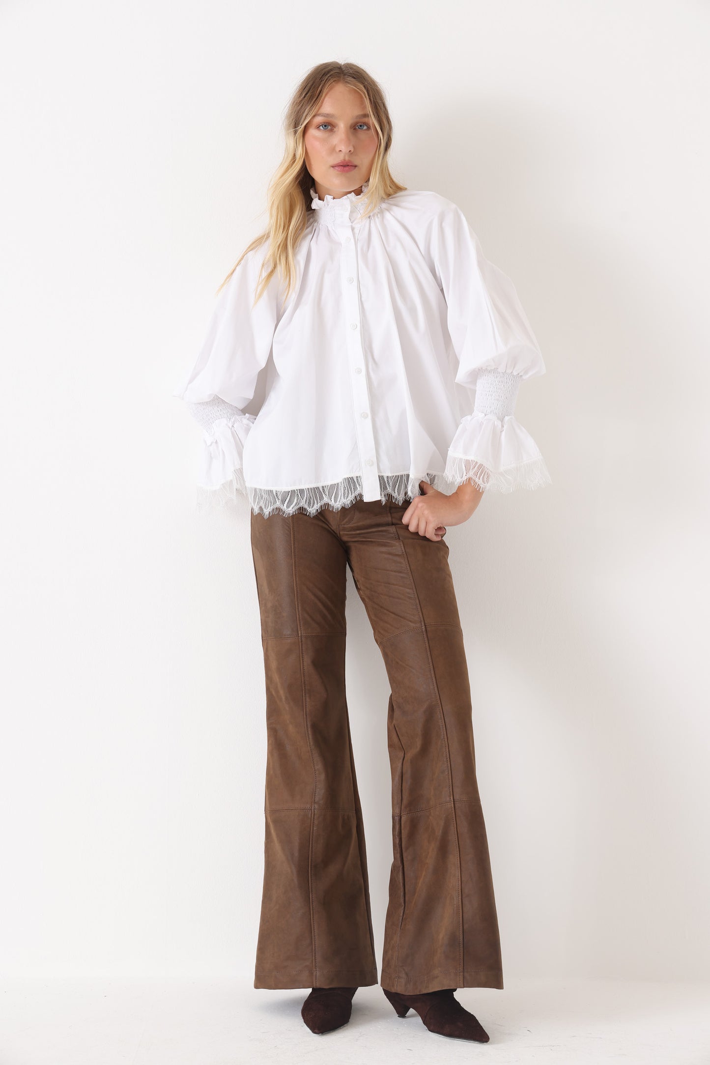 Blusa Obi Blanca