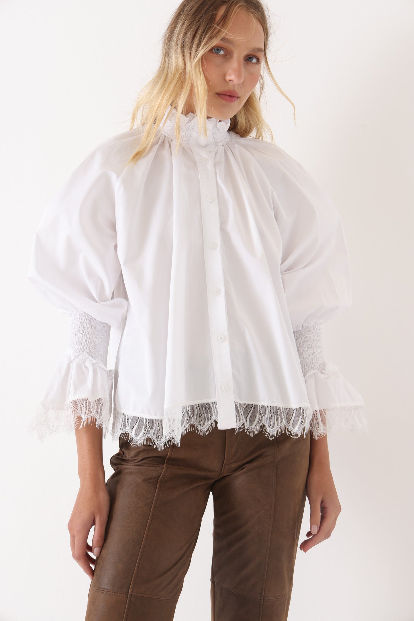 Blusa Obi Blanca