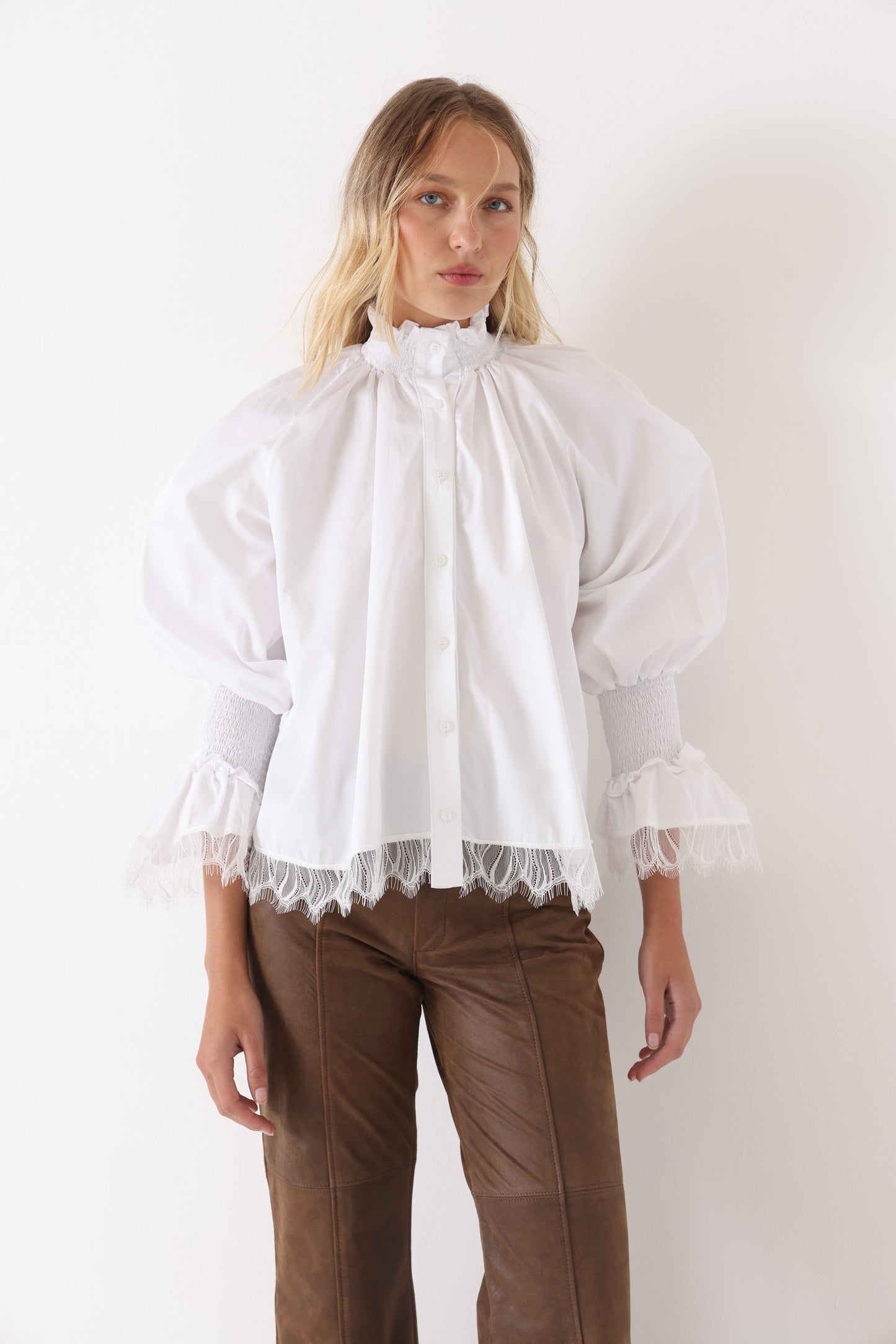 Blusa Obi Blanca