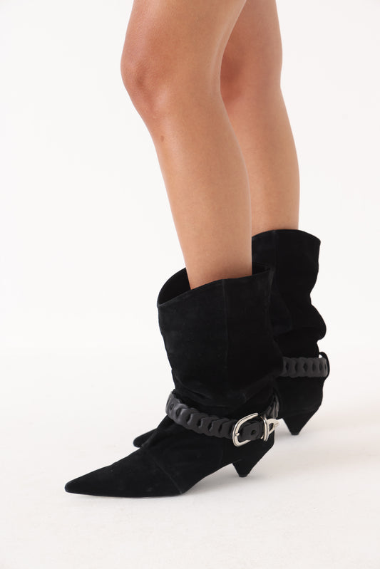 Botas Plain Negro