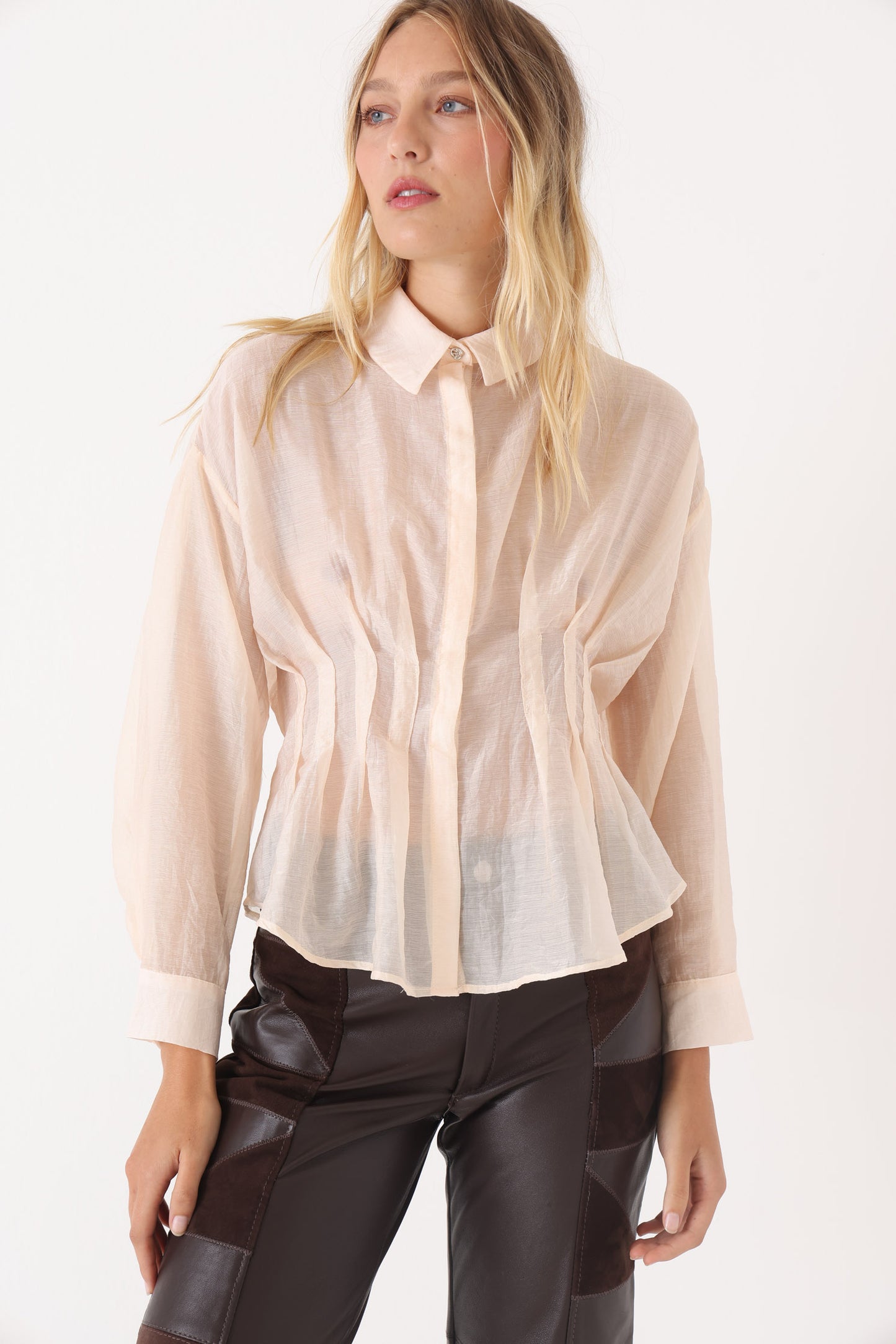 Camisa Aurora Rosa