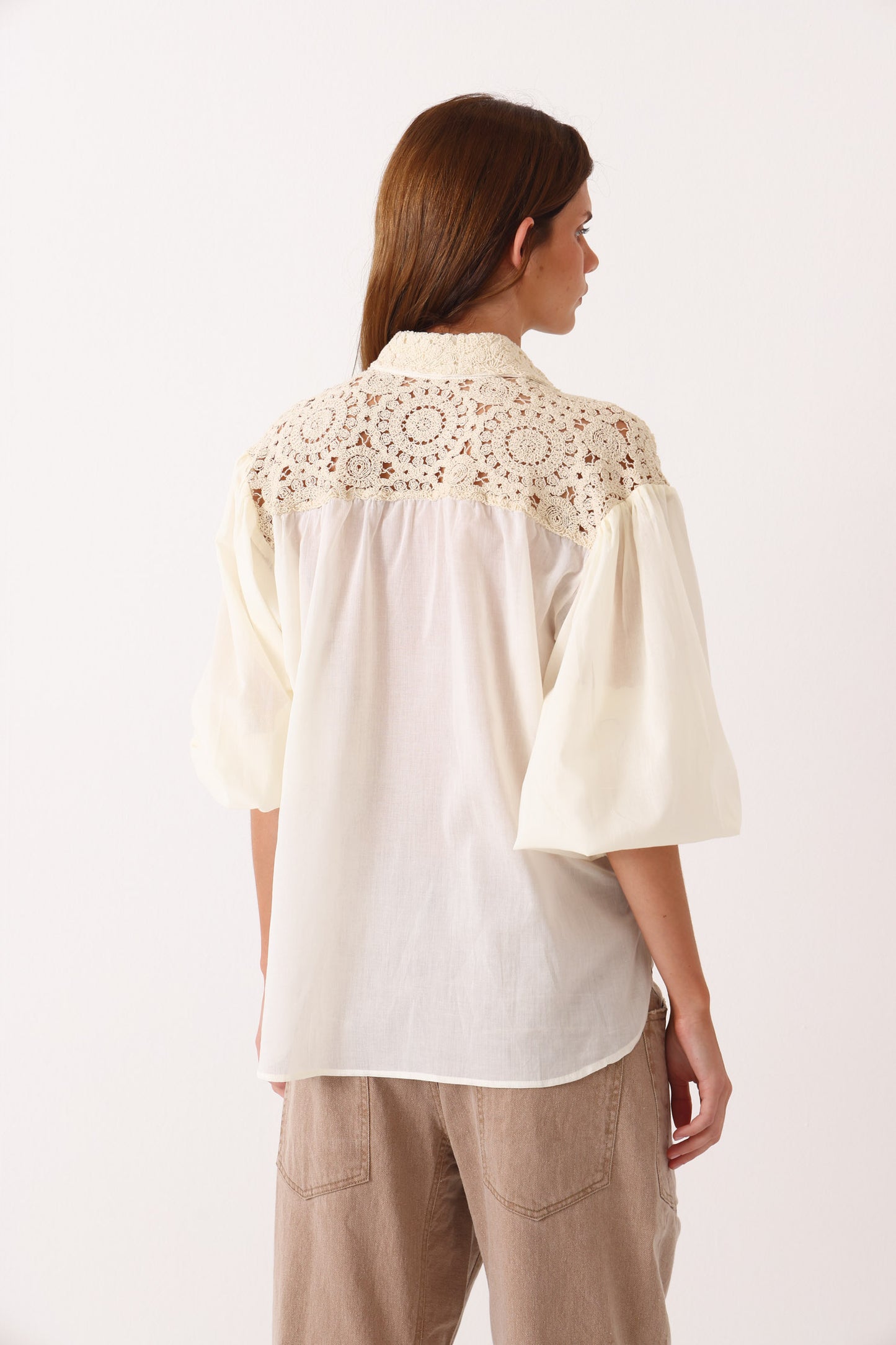 Camisa Principe Off White