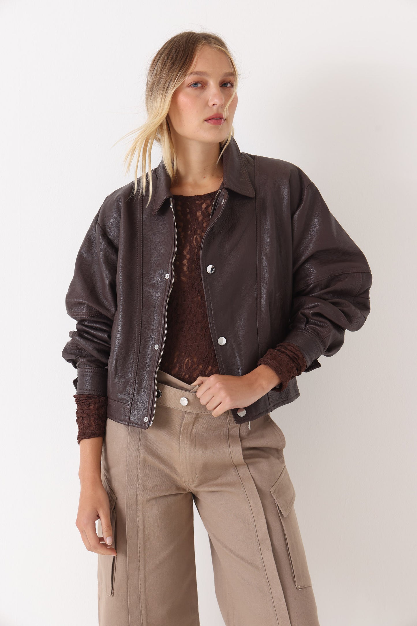 Campera Leia Chocolate