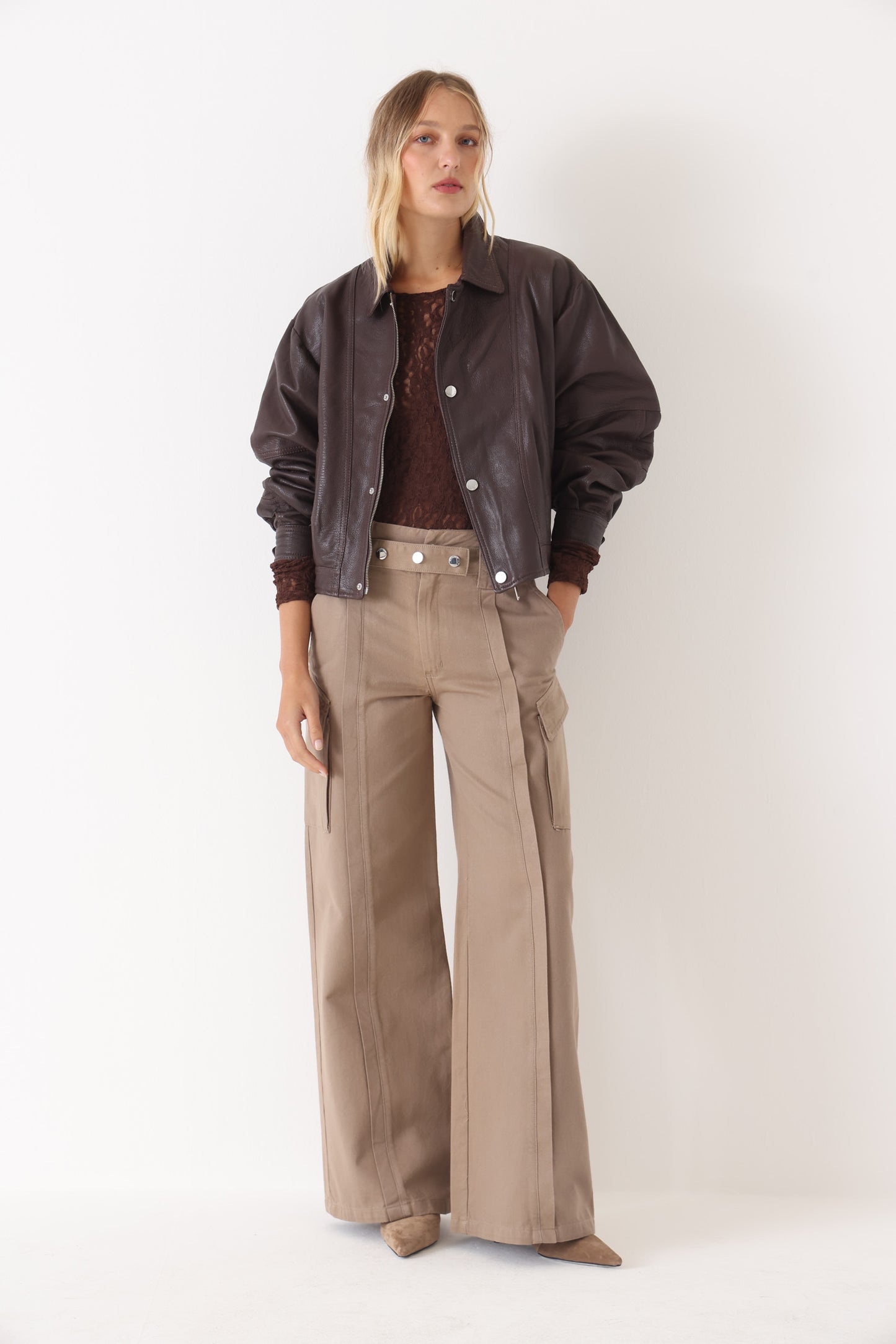 Campera Leia Chocolate