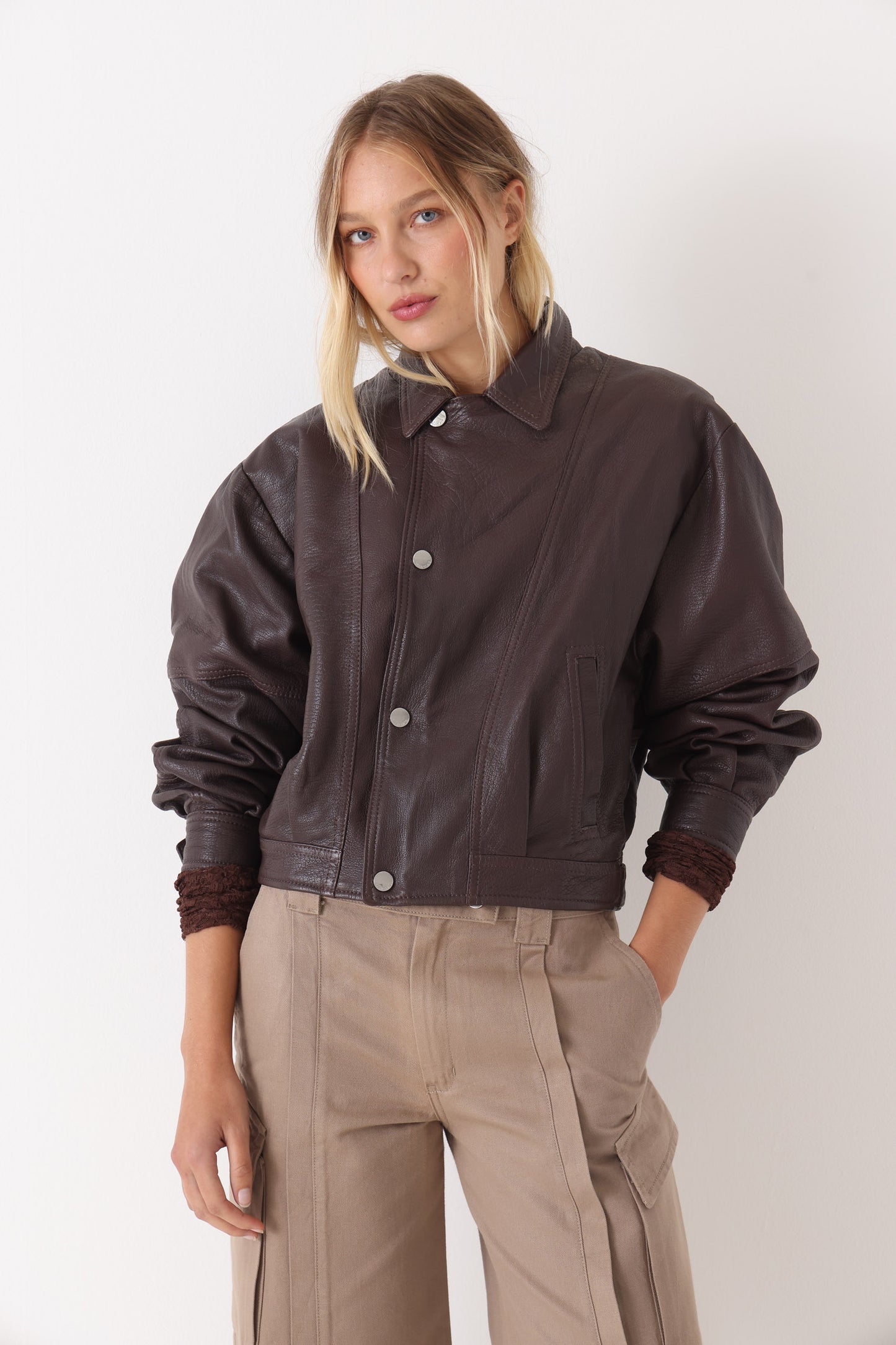 Campera Leia Chocolate