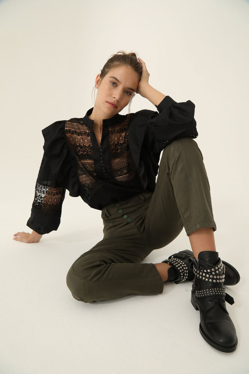 Blusa Clio Negro