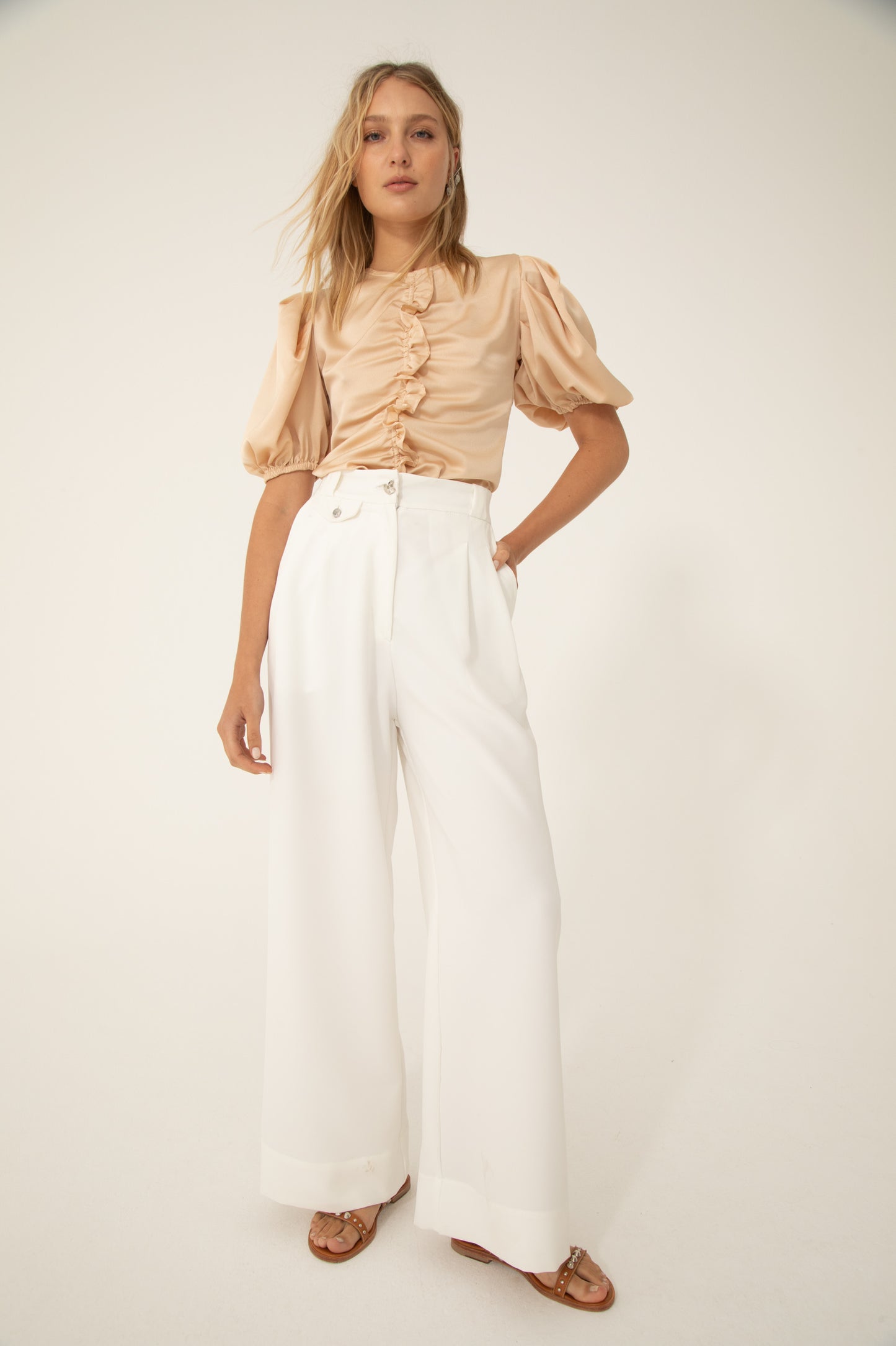 Pantalón Delunay Blanco