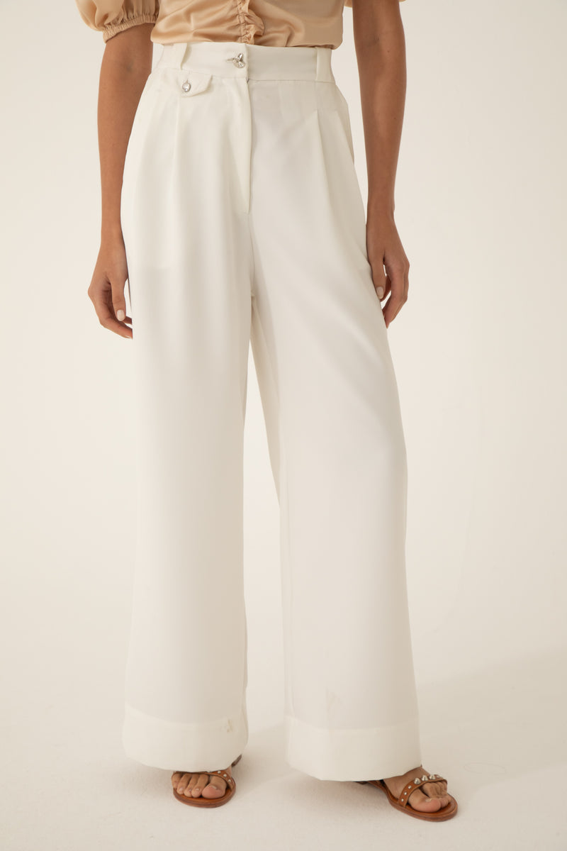 Pantalón Delunay Blanco