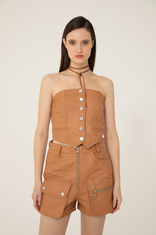 Top Diamela Camel