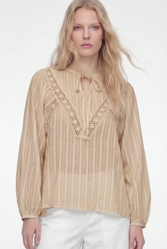 Blusa Amber Beige