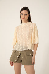 Blusa Falak Marfil